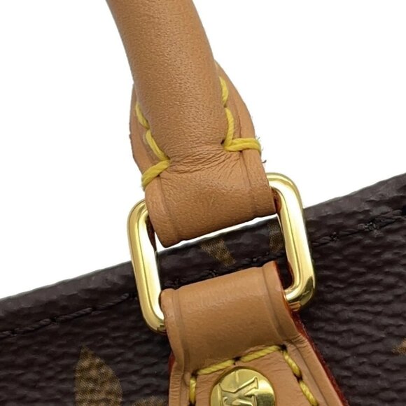 LOUIS VUITTON Petit Sac Plat Monogram Brown M69442 - Picture 7 of 15